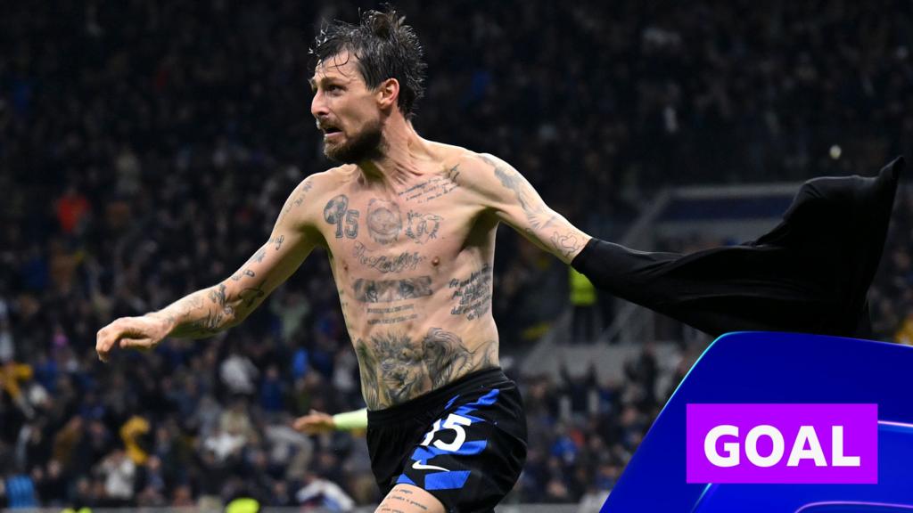 'Incredible!' Acerbi scores injury-time equaliser for Inter