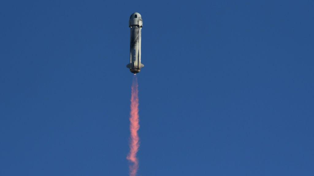 Blue Origin’s New Shepard rocket in 2022.