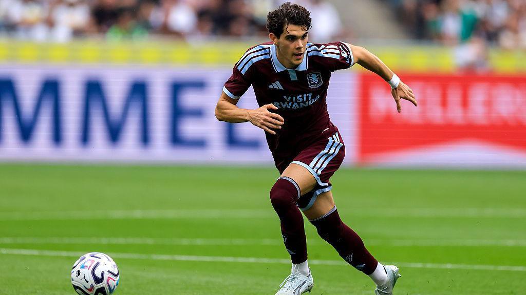 Kosta Nedeljkovic in pre-season action for Aston Villa