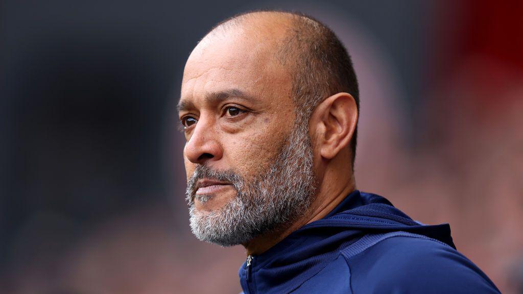 Nuno Espirito Santo on the touchline