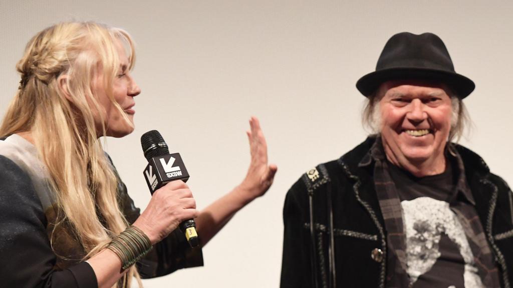 Daryl Hannah shows husband Neil Young’s softer side in new tour film