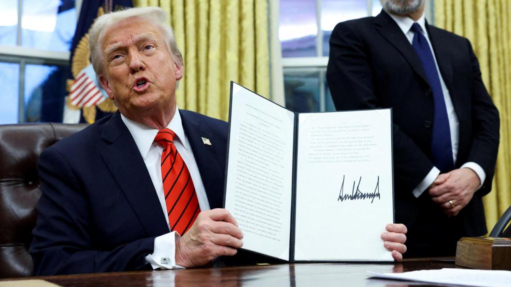 Donald Trump's trade war has expanded to cover the world, with 25% tariffs on all steel and aluminium imports to the US in effect from today, affecting UK products worth hundreds of millions of pounds.