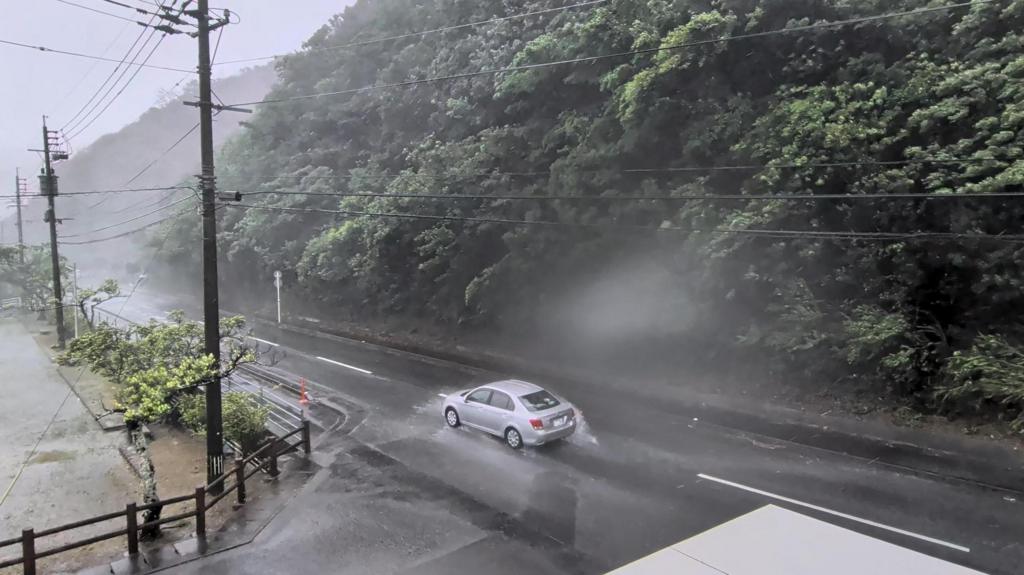 Typhoon Dolphin batters Japan's Okinawa before bearing down on China