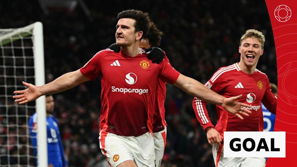 Maguire heads home late winner for Man Utd