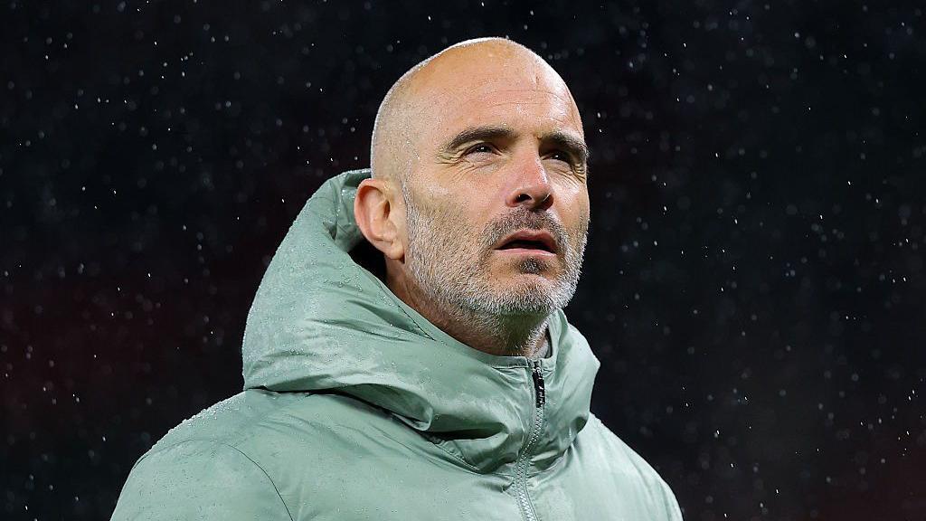 Chelsea manager Enzo Maresca
