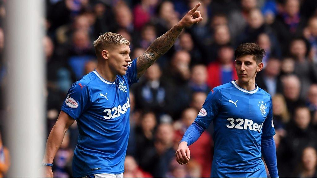 Rangers celebrate