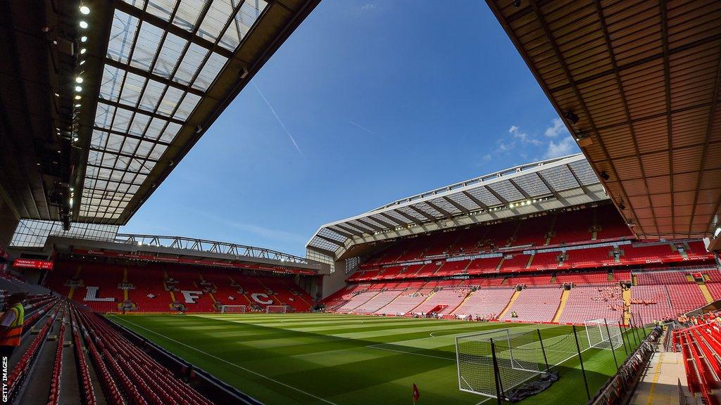 General view of Anfield