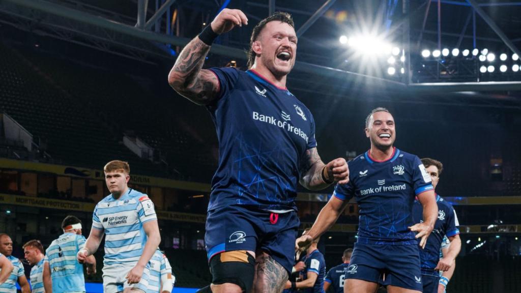 Eight-try Leinster crush Glasgow to reach semi-finals