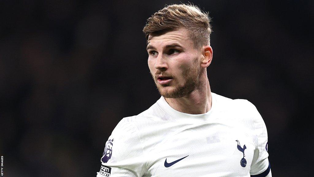 Tottenham forward Timo Werner