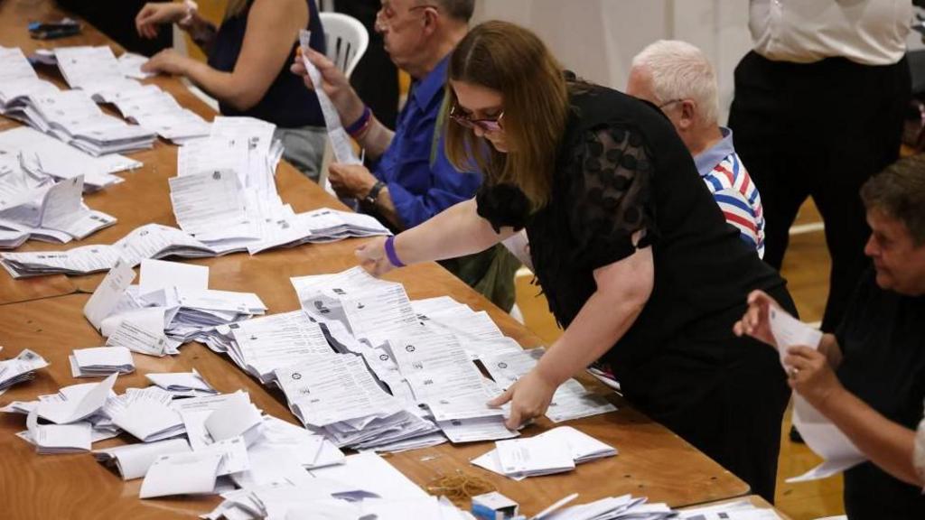 Votes being counted in CLacton