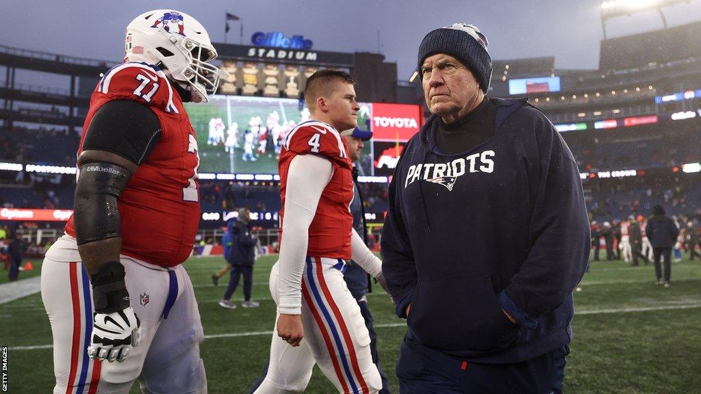 New England Patriots head coach Bill Belichick