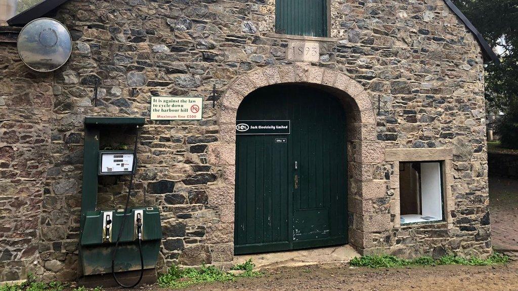 Sark Electricity power station