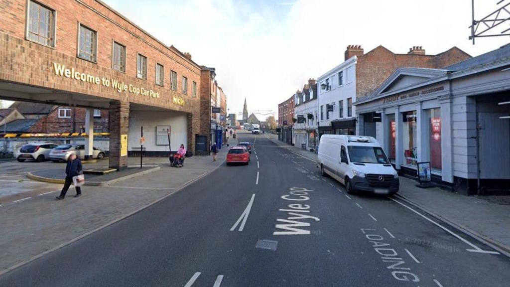 Wyle Cop in Shrewsbury