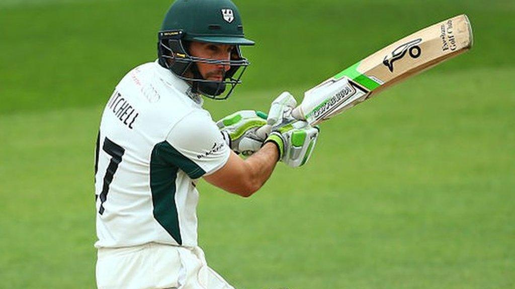 Former Worcestershire captain Daryl Mitchell picked up ducks in both his first two games of the season before his century last week at Derby