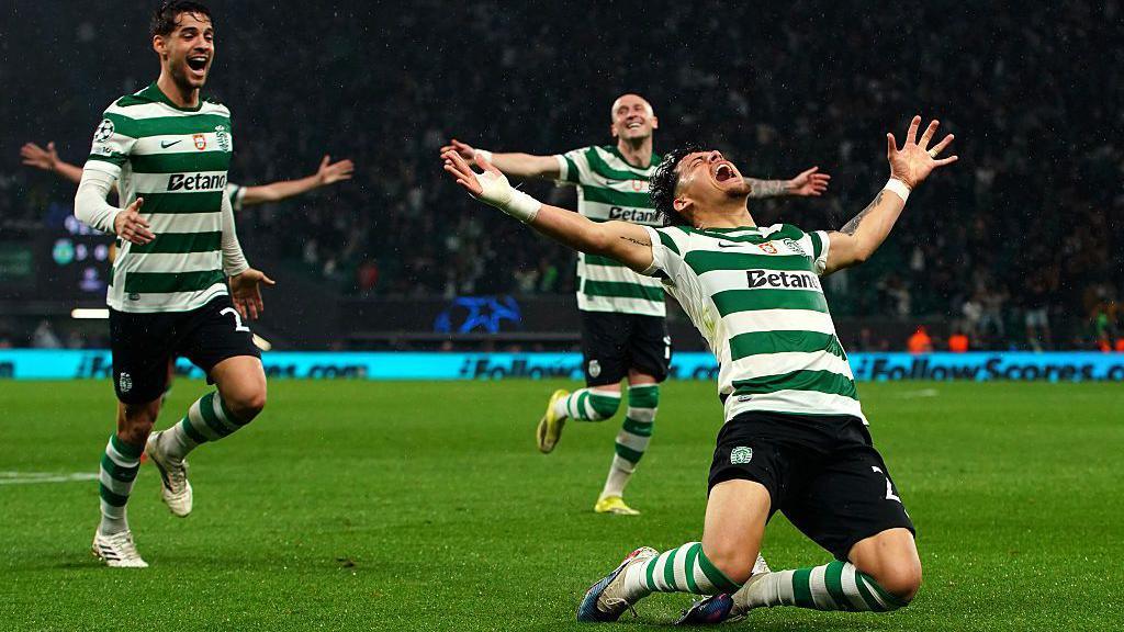 Sporting 5-0 (5-3 agg) Bodo/Glimt - Hosts stage super fightback to reach  Champions League quarter-finals - BBC Sport