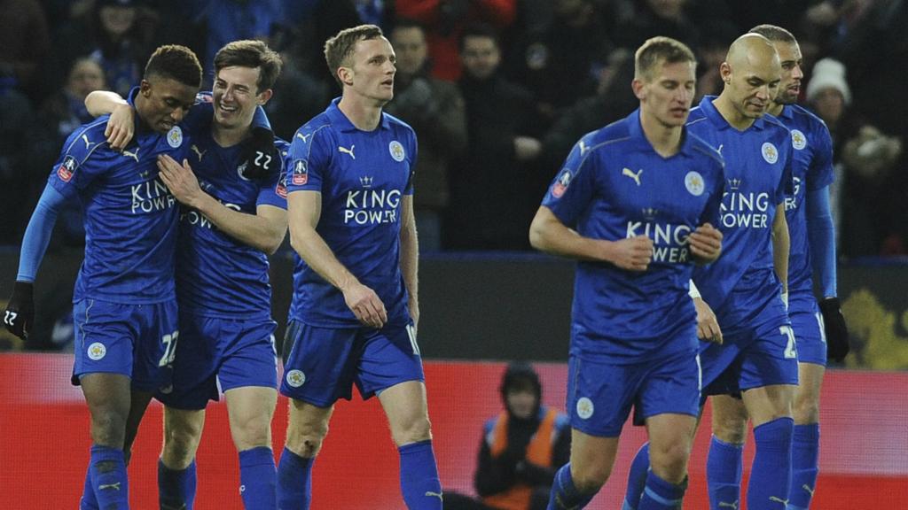 Leicester City players