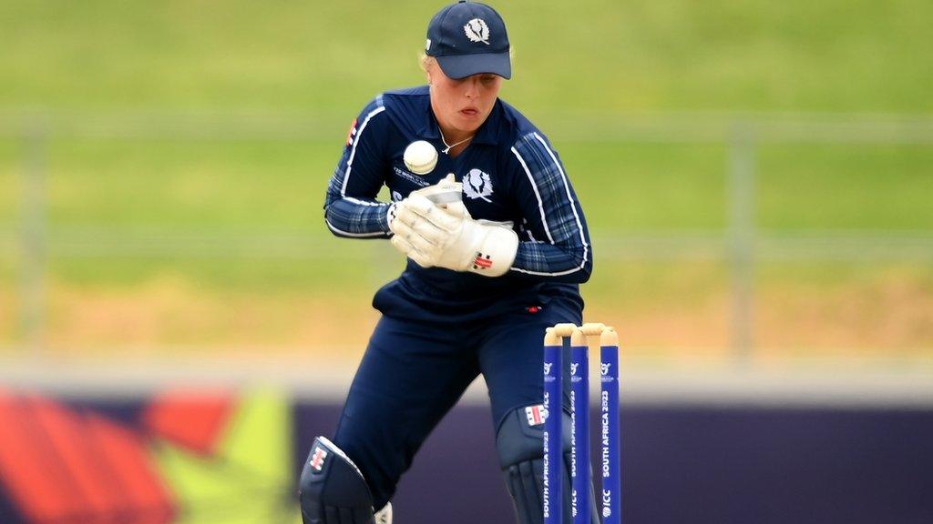 Scotland wicketkeeper Ailsa Lister