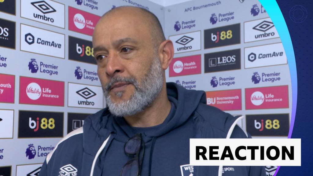 Bournemouth punished West Ham mistakes - Nuno