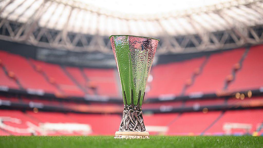 2024-25 Europa League trophy