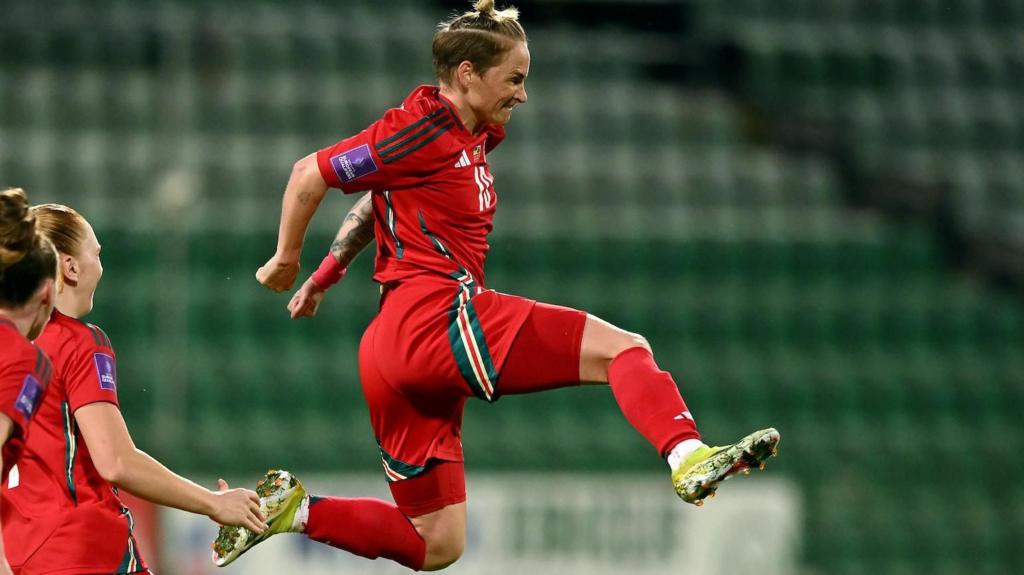 Fishlock's Wales stunner - watch all the angles