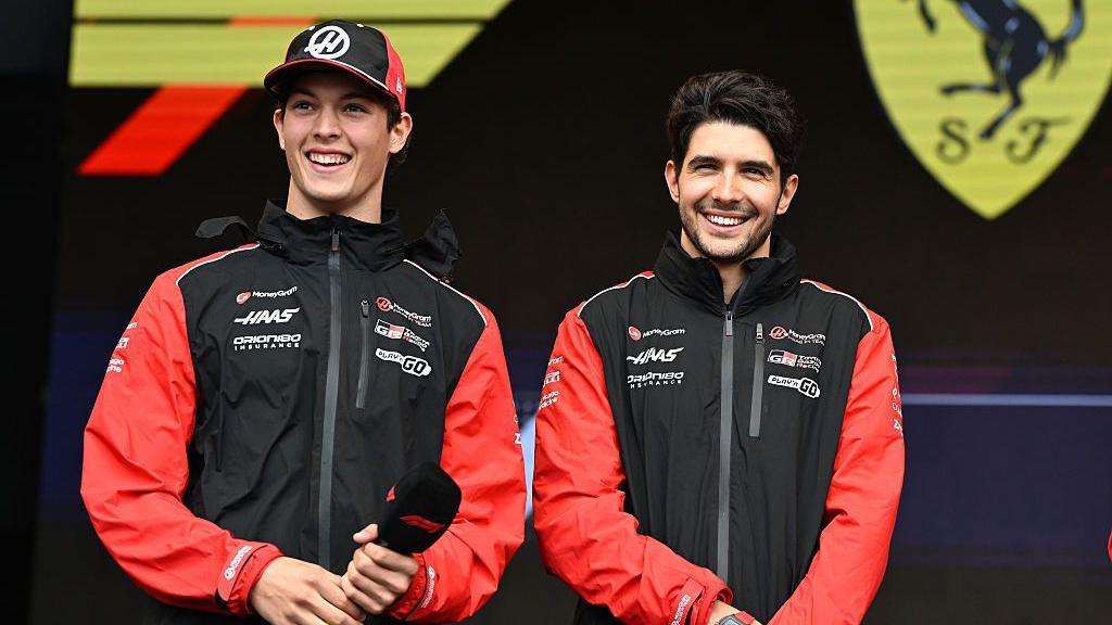 Oliver Bearman and Esteban Ocon