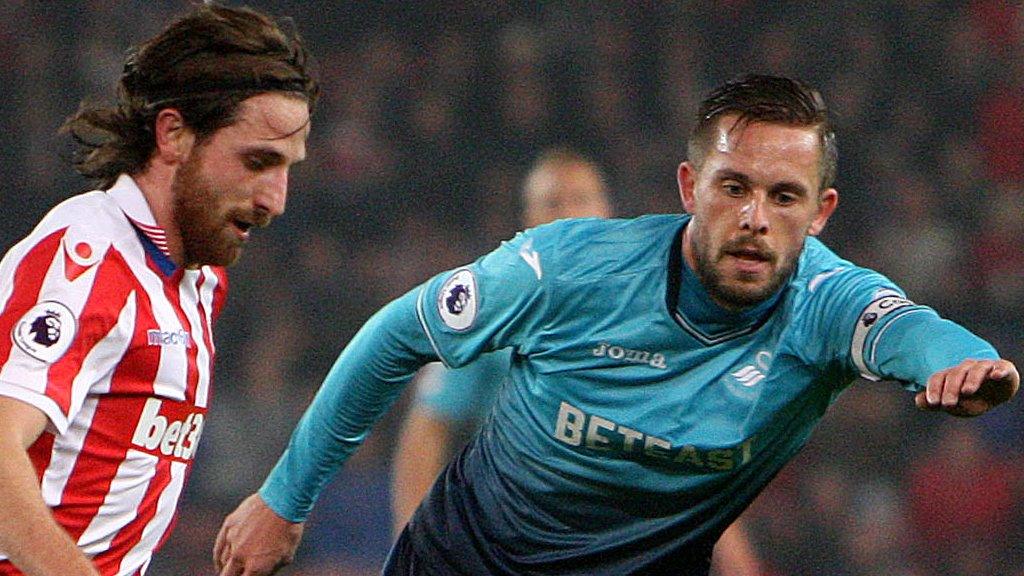 Joe Allen and Gylfi Sigurdsson