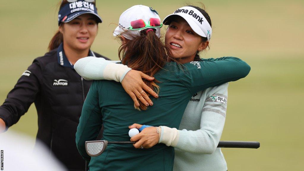 Lydia Ko mastered the blustery conditions to win by two shots