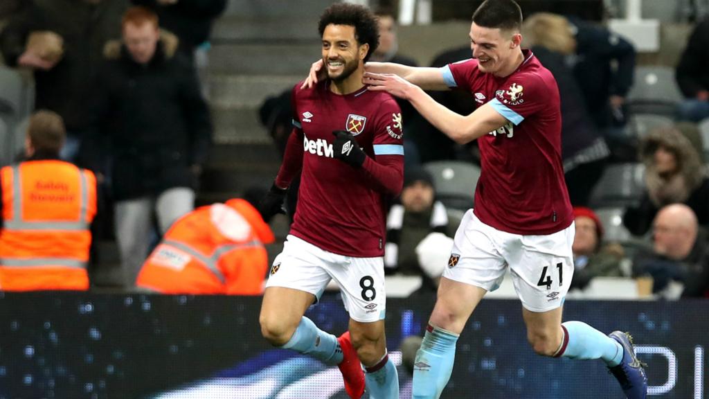 Felipe Anderson celebrates