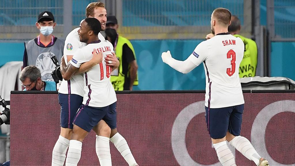 England celebrate