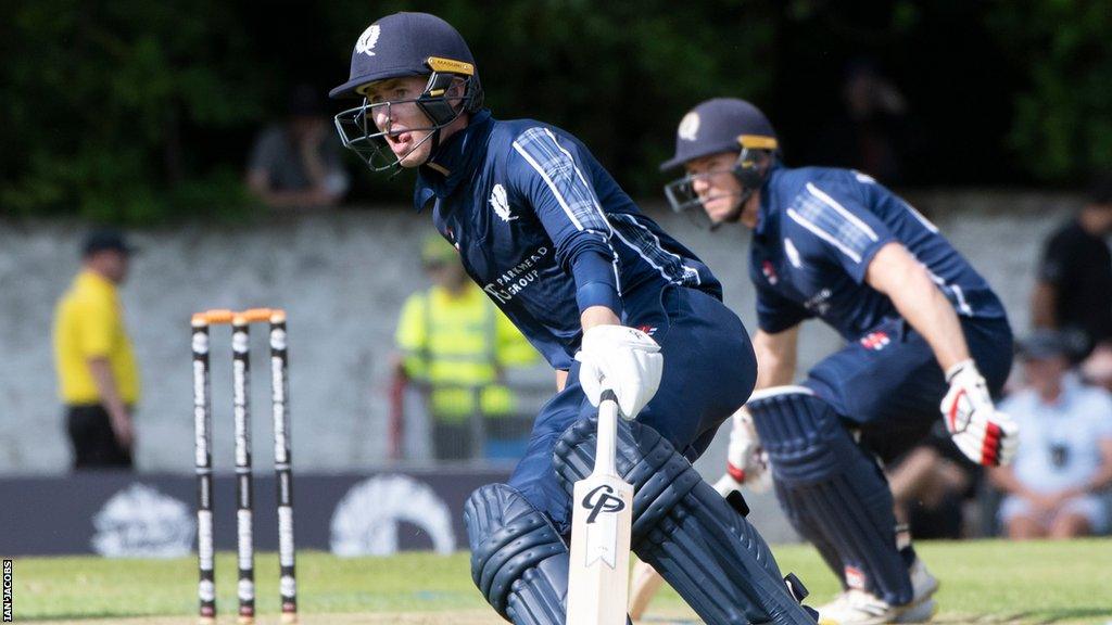 Scotland won the T20 World Cup Europe Qualifier in Edinburgh