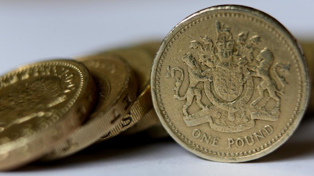 Pound coins