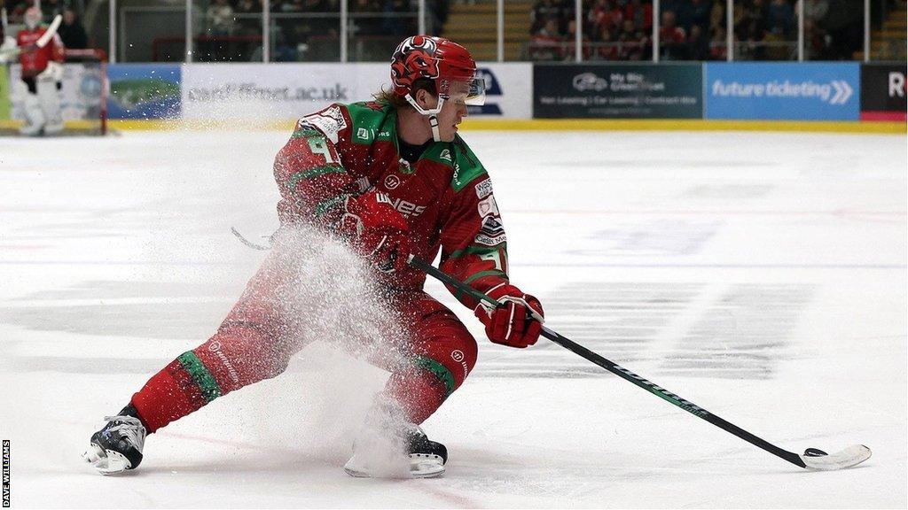 Cardiff Devils' Joshua Waller