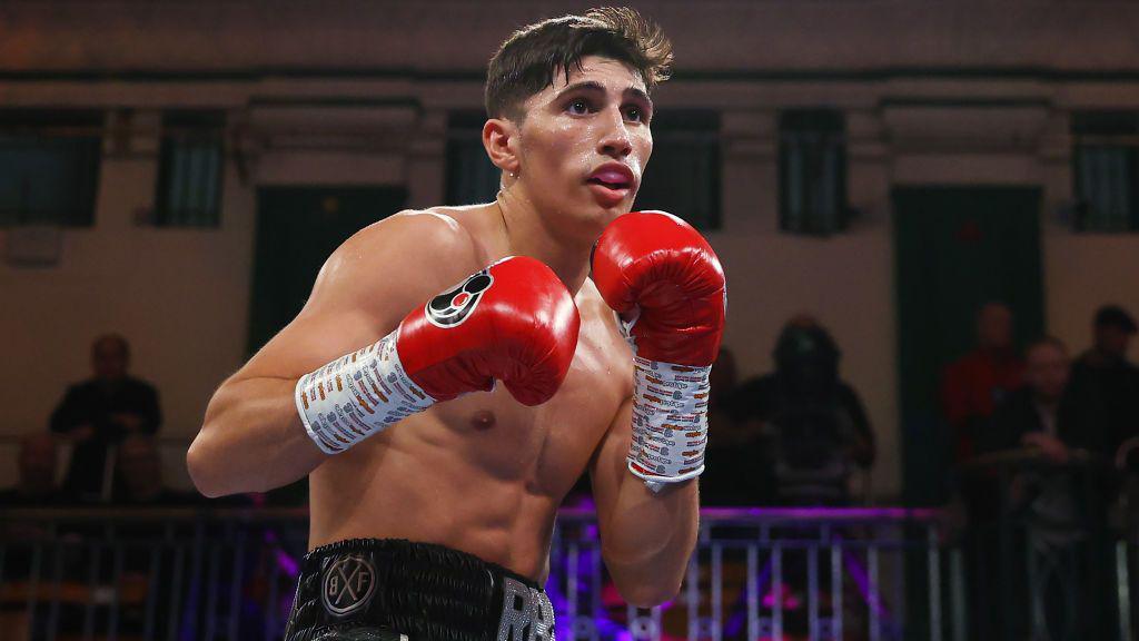 Royston Barney-Smith in action at York Hall in London