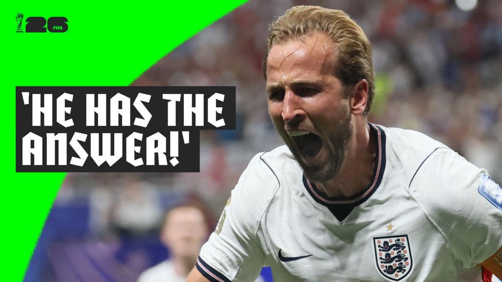 'That was a rocket' - Kane scores winner for England