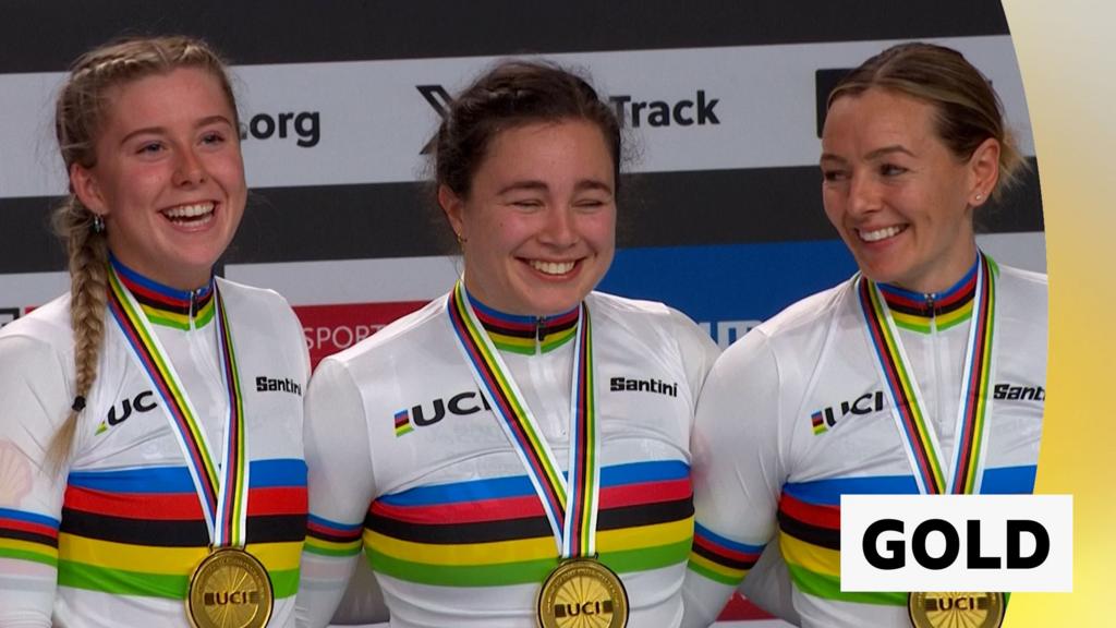 GB win women's team sprint gold at World Championships