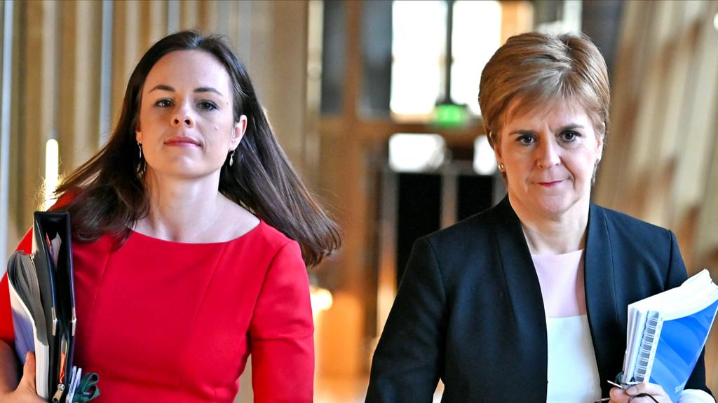 Kate Forbes and Nicola Sturgeon