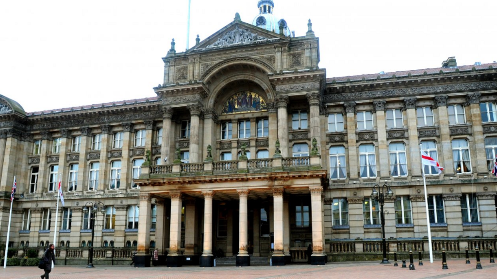 Exterior of Birmingham Council House