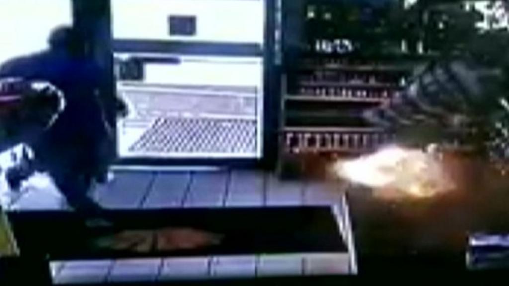cigarette gas station explosion Third-degree burns after e-cigarette 'explodes' in New York