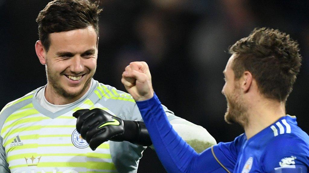 Danny Ward and Jamie Vardy