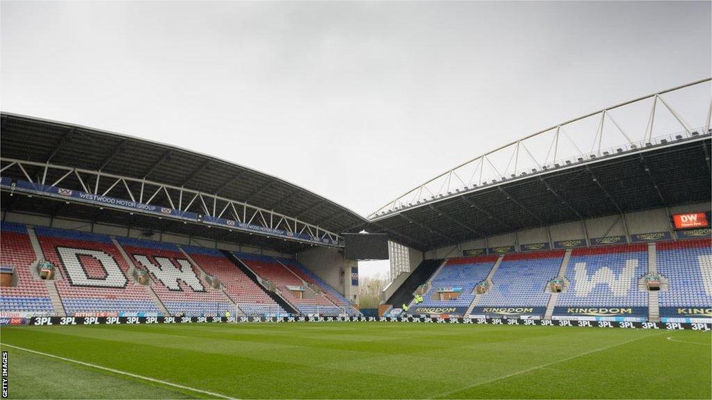 Wigan Athletic's DW Stadium