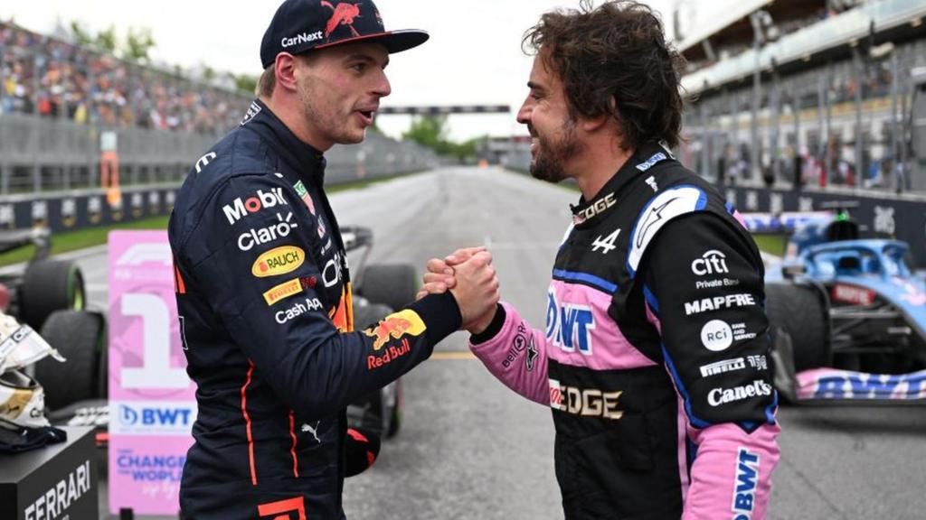 Alonso and Verstappen