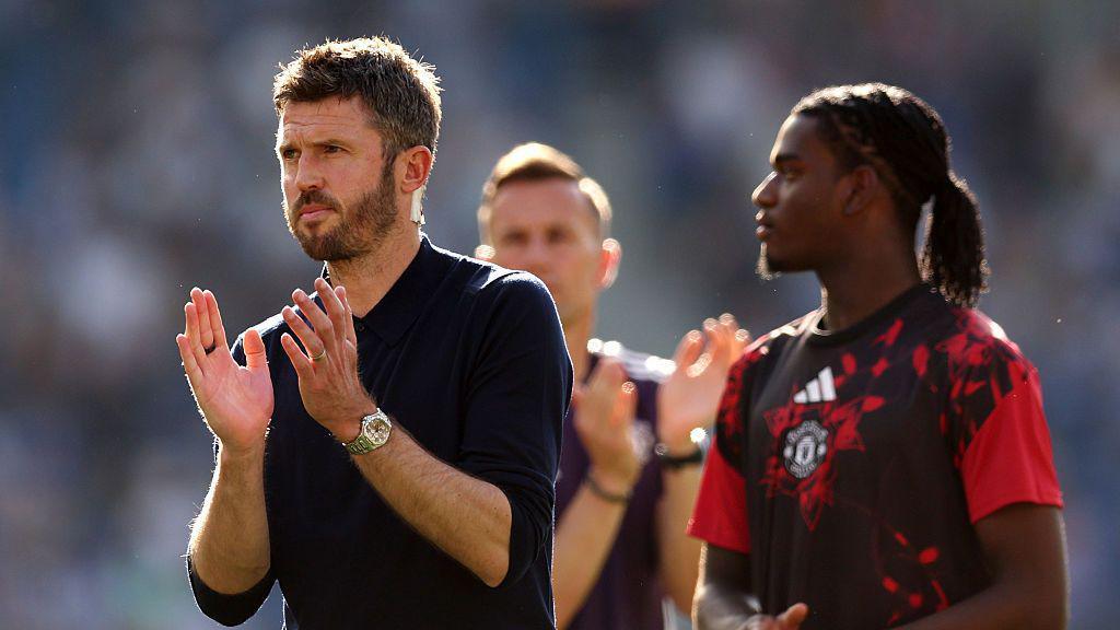 Manchester United manager Michael Carrick