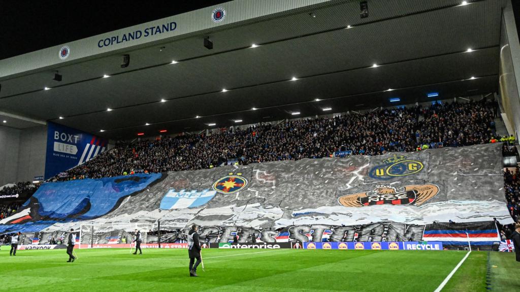 Rangers embarrassed by ‘shameful’ banner after Uefa charges