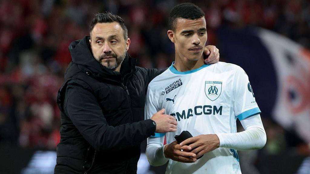 Roberto de Zerbi and Mason Greenwood