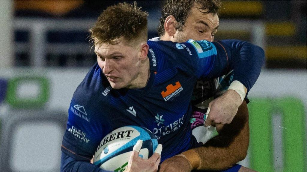 Edinburgh against Ospreys