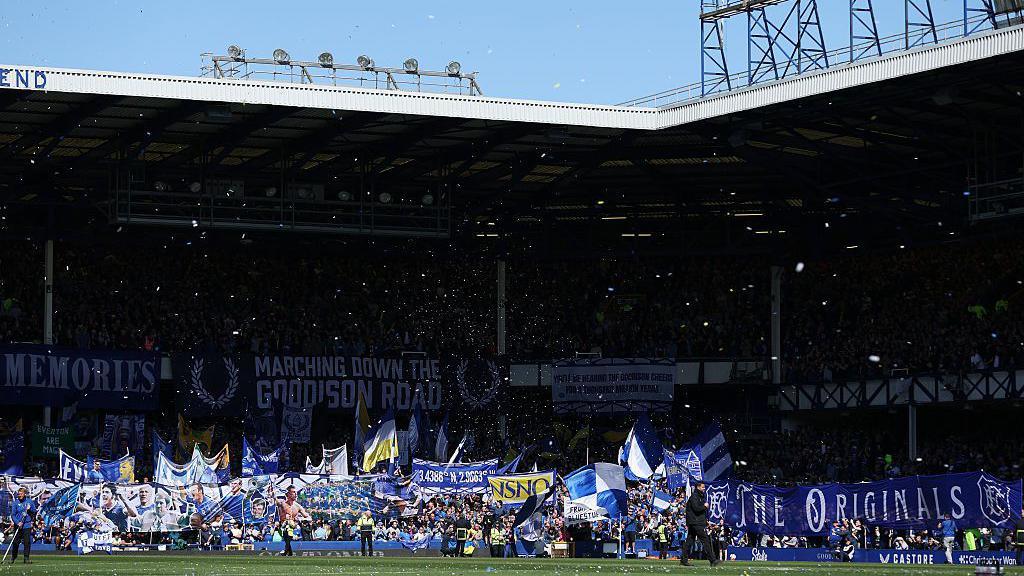 General view inside Goodison Park
