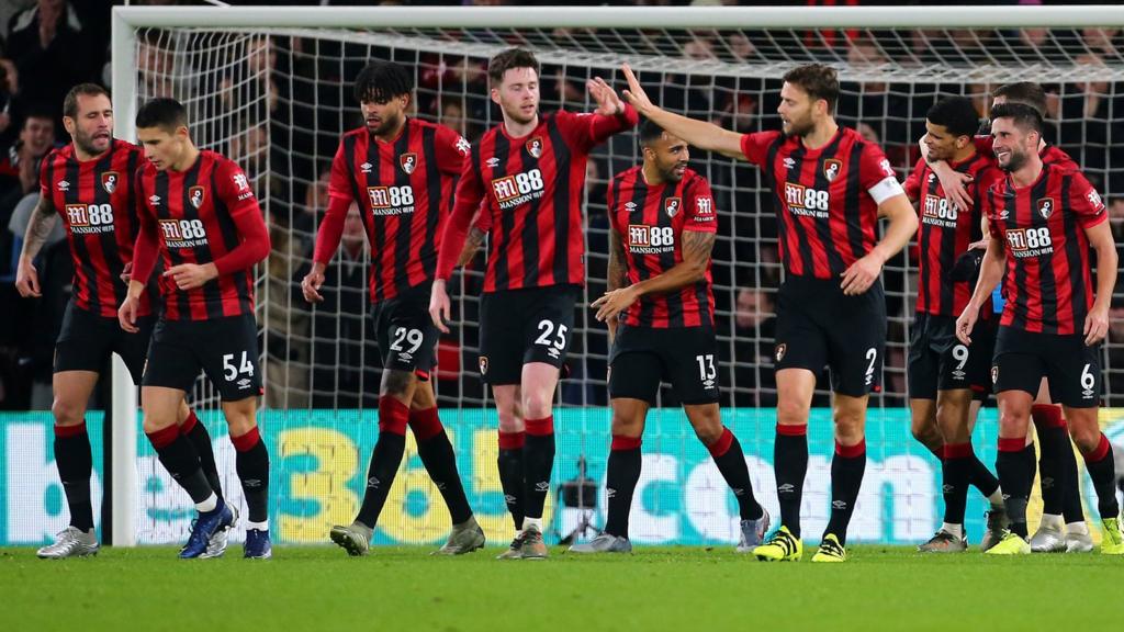 Bournemouth celebrate