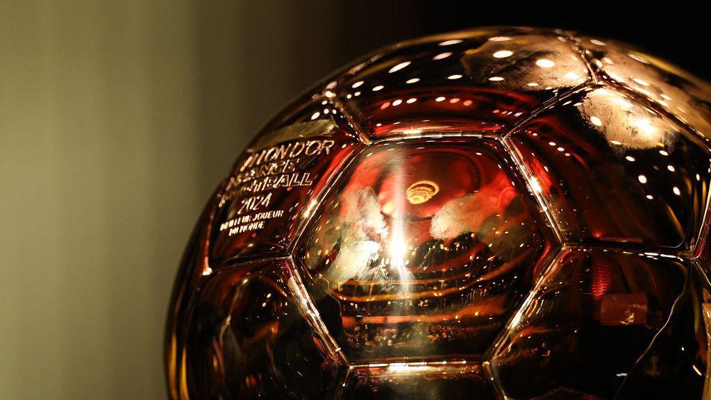 A close-up changeable  of the Ballon d'Or trophy connected  signifier    successful  cardinal  Paris