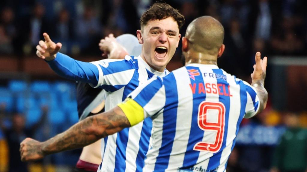 Kilmarnock players celebrating