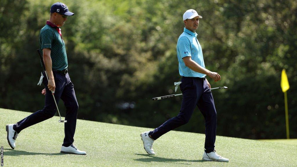 Jordan Spieth and Justin Thomas